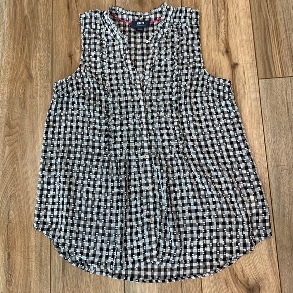 Anthropologie gingham tank top - Picture 1 of 7